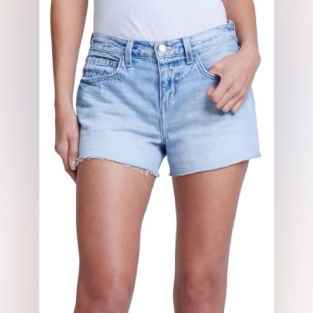 NWT L’Agence Beck Short Cutoff Jean High Rise Fontana Sz 31
